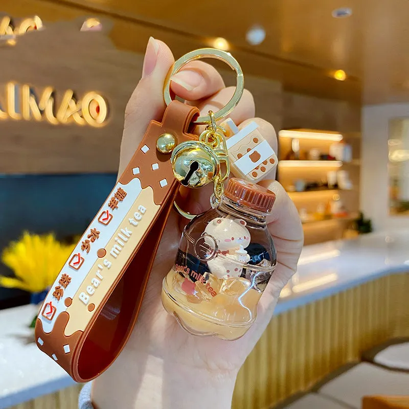 Adorable Boba Milk Tea Keychain