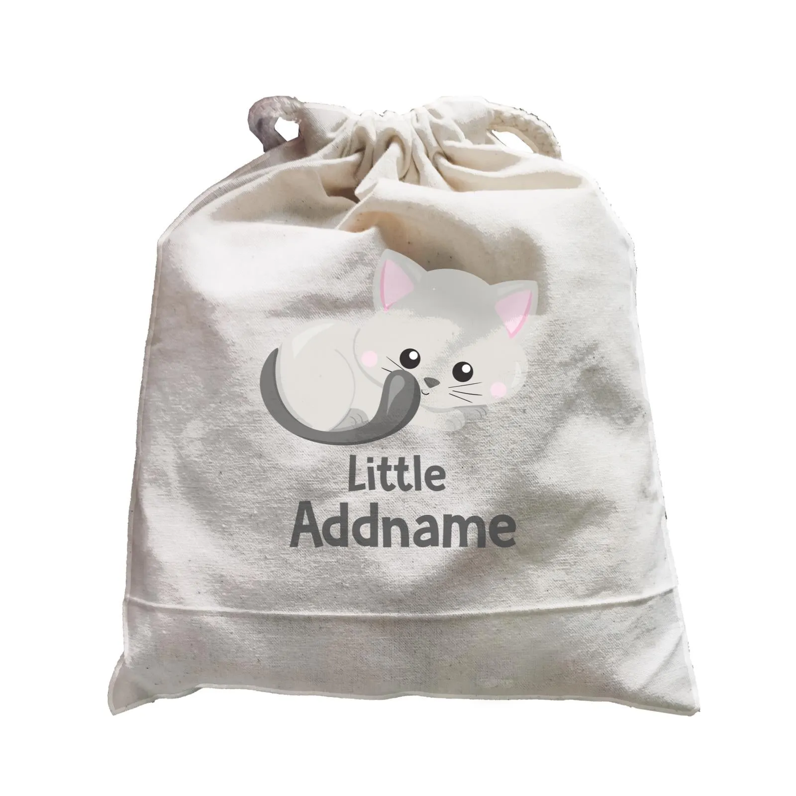 Adorable Cats Grey Cat Little Addname Satchel