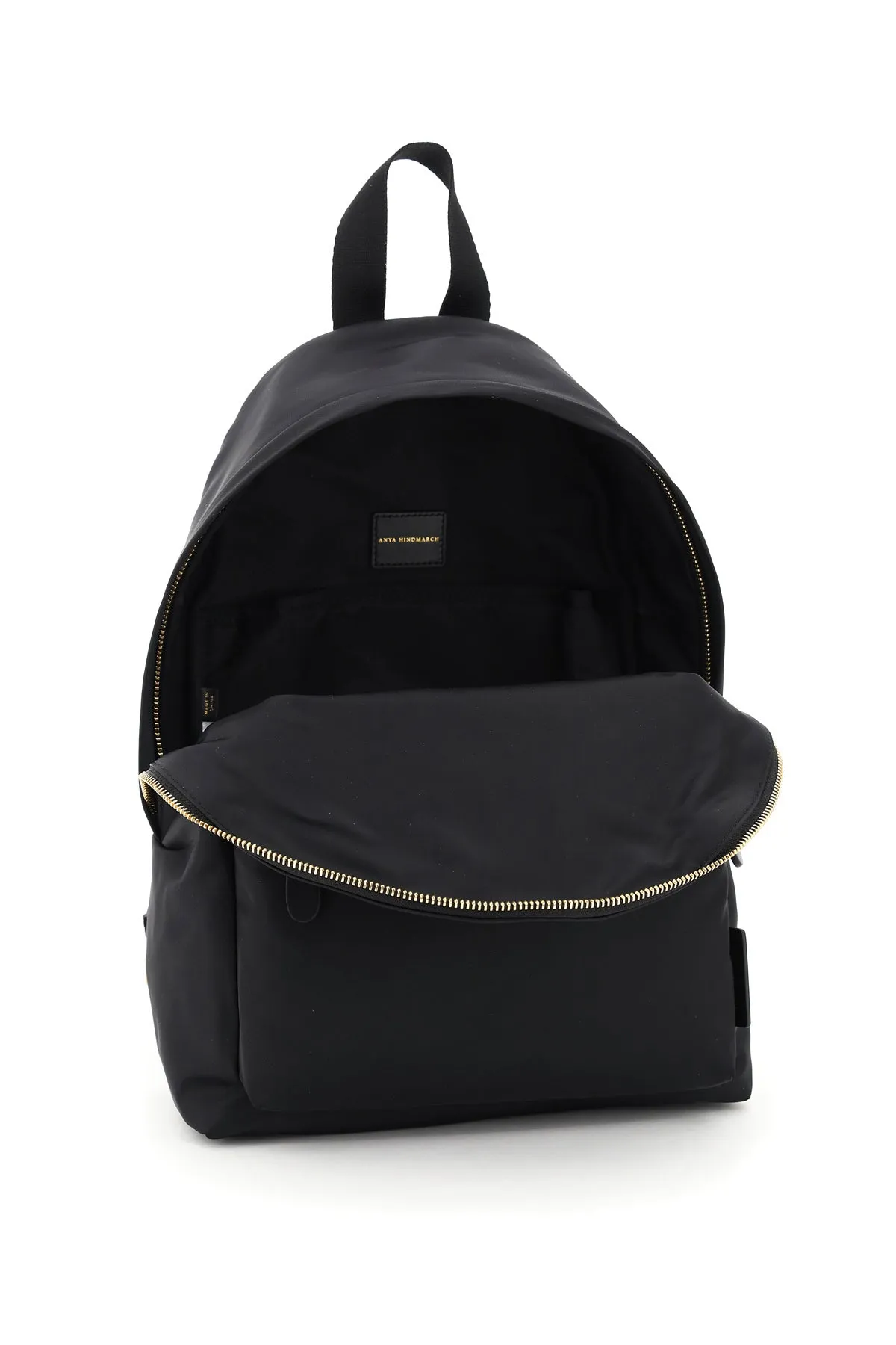 Anya hindmarch recycled nylon backpack eyes