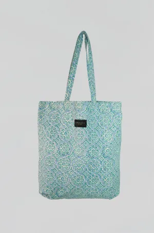 Artisanal Canvas Tote Bag in Georose