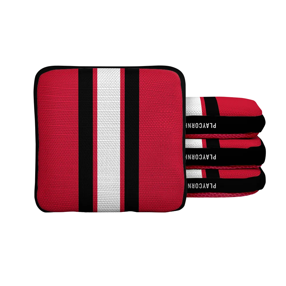 Atlanta Football Gameday Stripes Synergy Edge Cornhole Bags