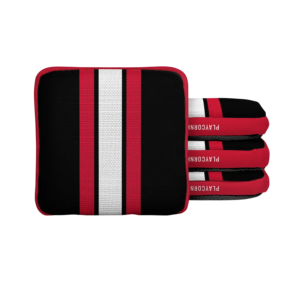 Atlanta Football Gameday Stripes Synergy Edge Cornhole Bags