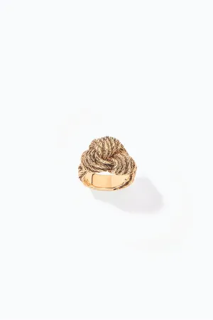 Aurelie Bidermann Miki Chain Ring - Gold