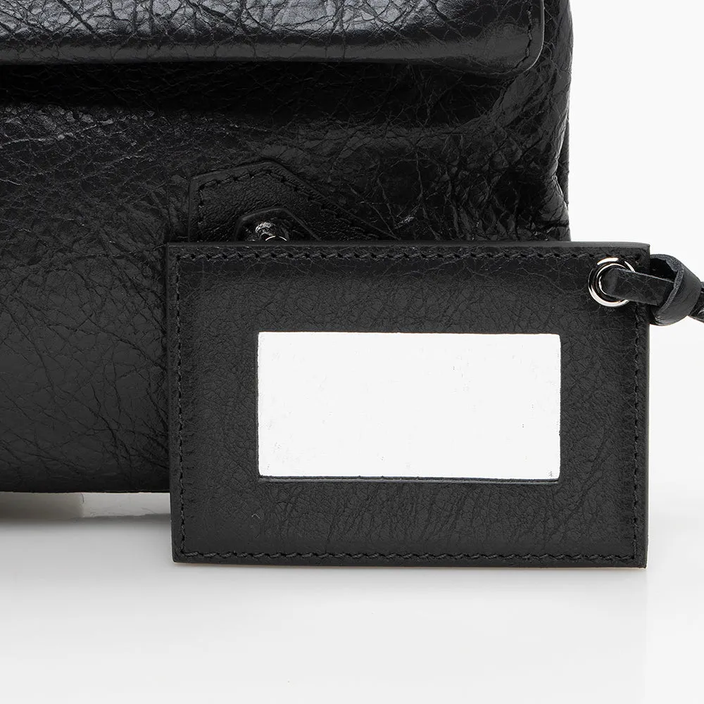 Balenciaga Agneau Giant 12 Envelope Strap Clutch (SHF-18650)