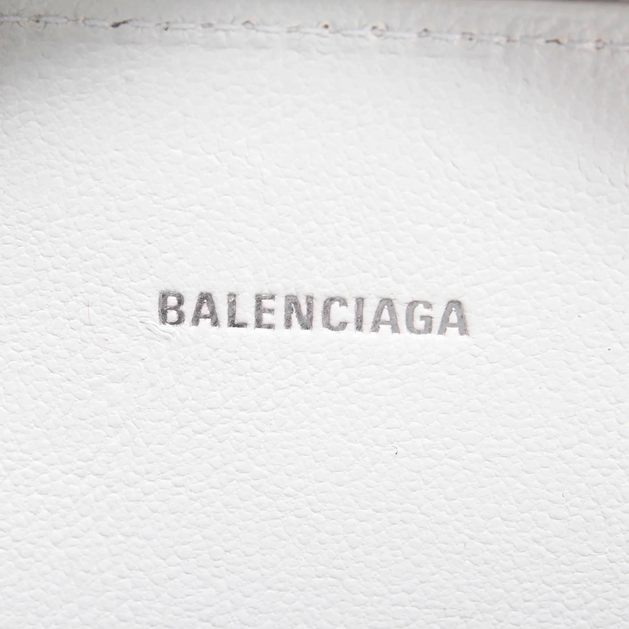 Balenciaga Logo Leather Messenger Bag (SHG-xPeXlB)