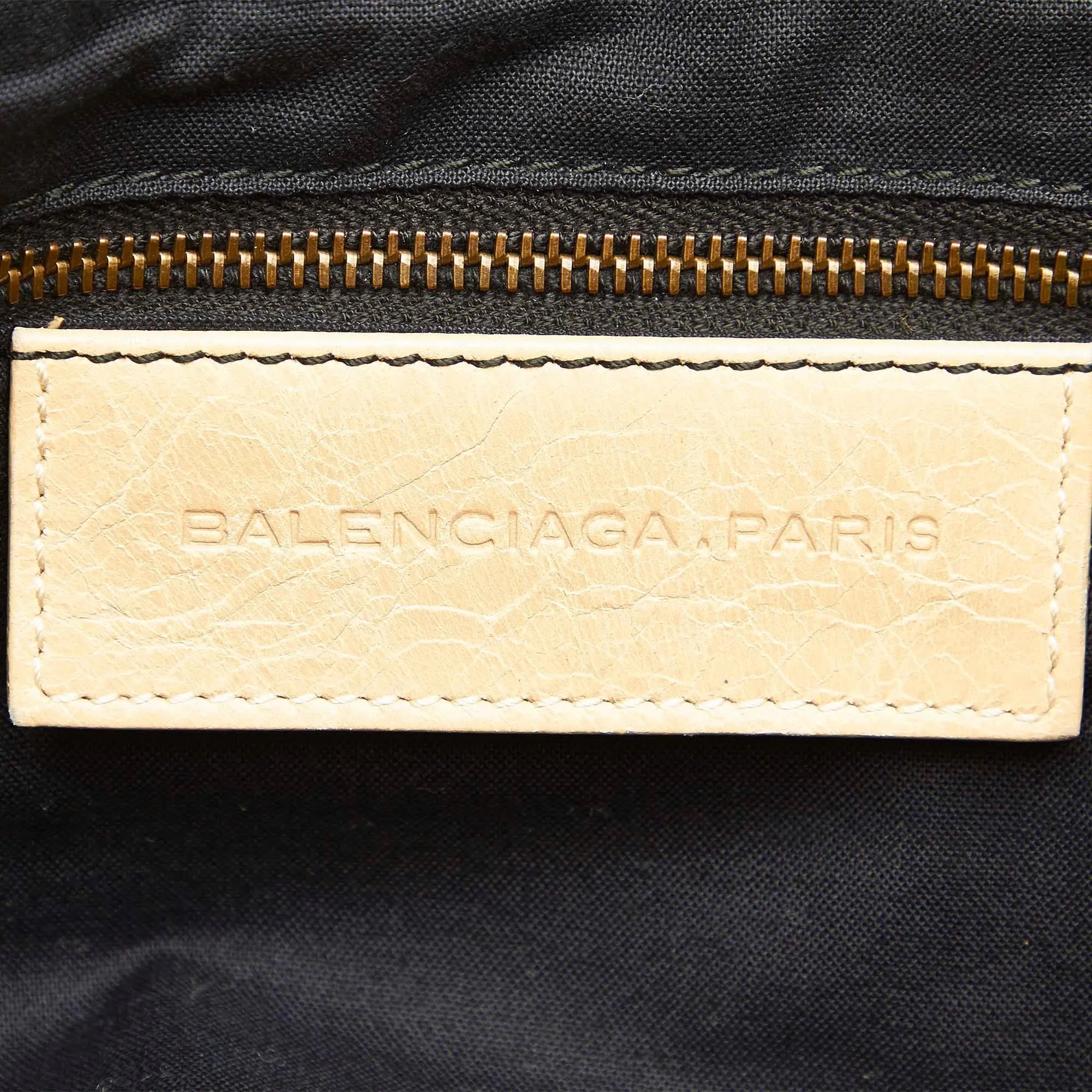 Balenciaga Motocross Classic Day Leather Shoulder Bag