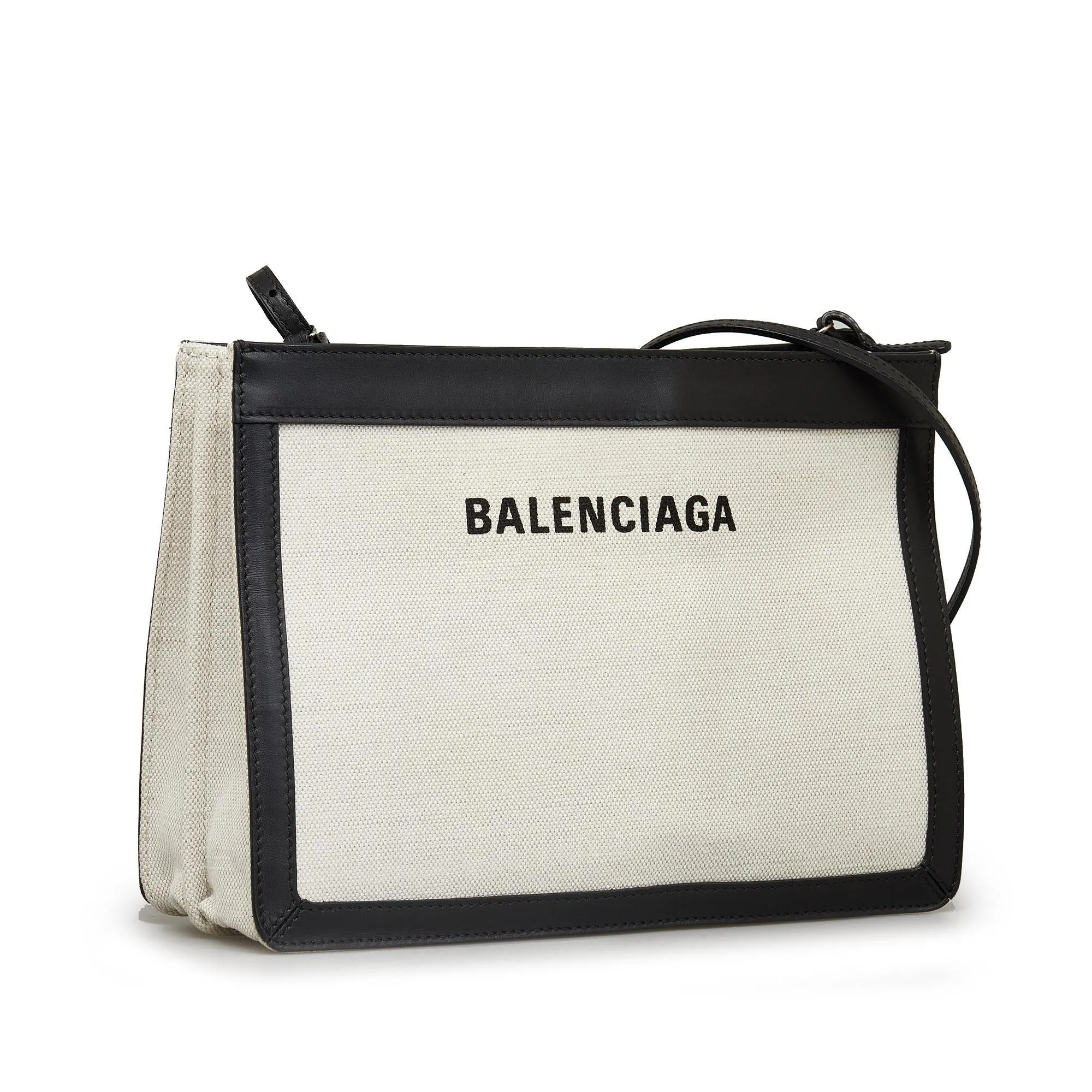 Balenciaga Navy Pochette Crossbody