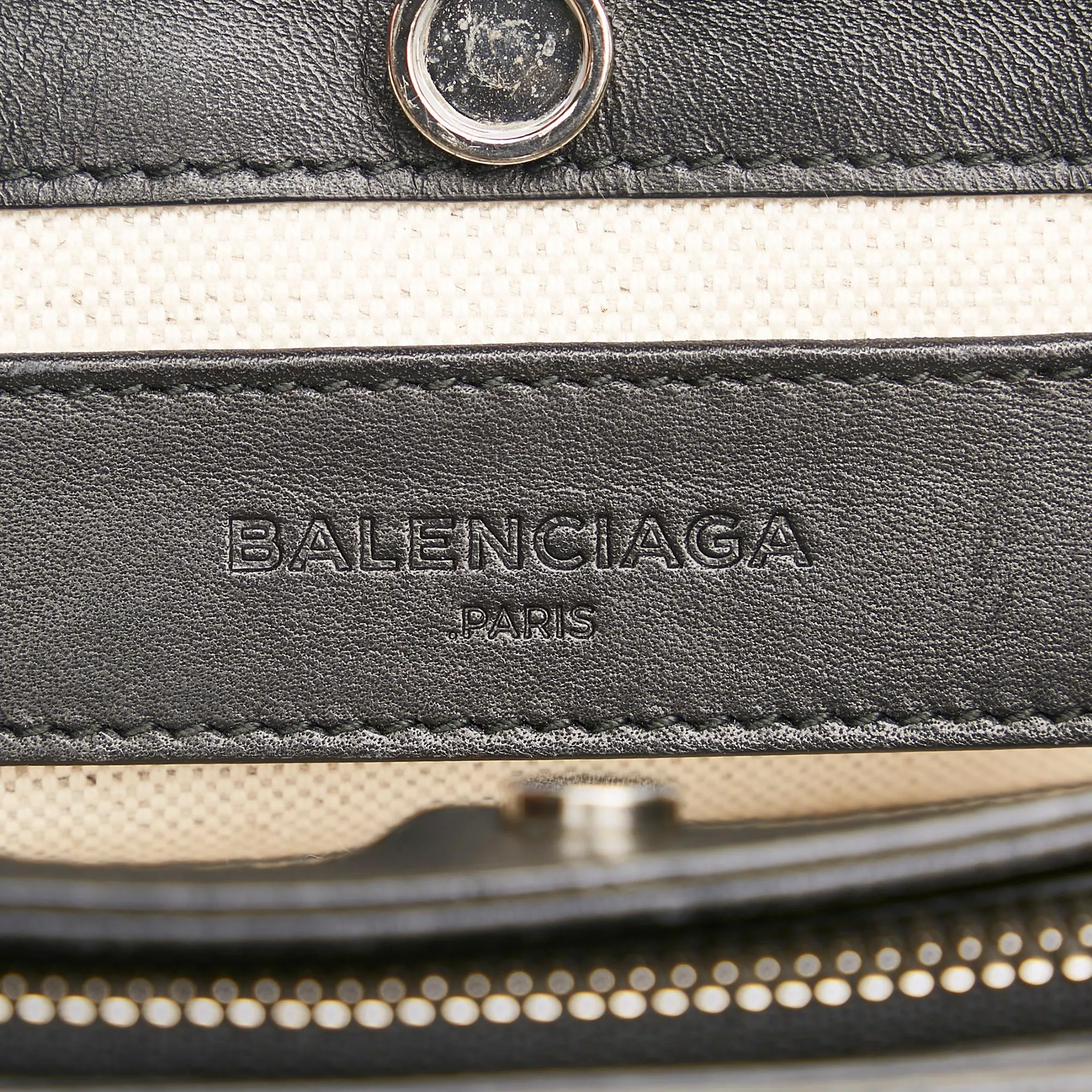 Balenciaga Navy Pochette