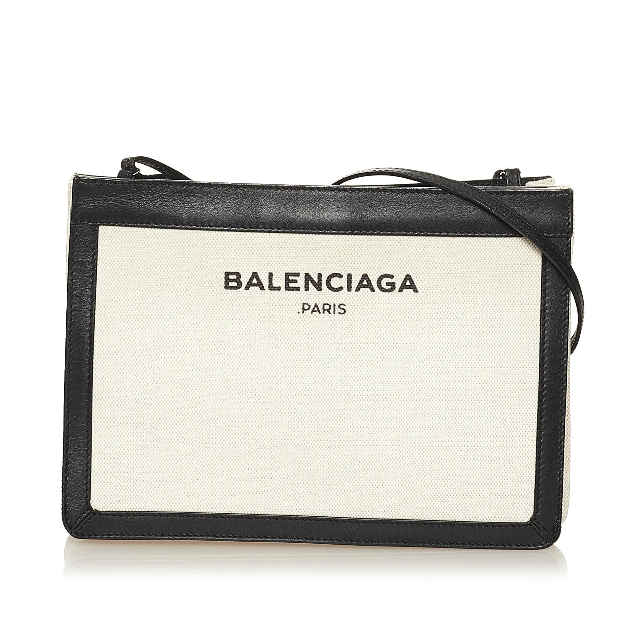 Balenciaga Navy Pochette