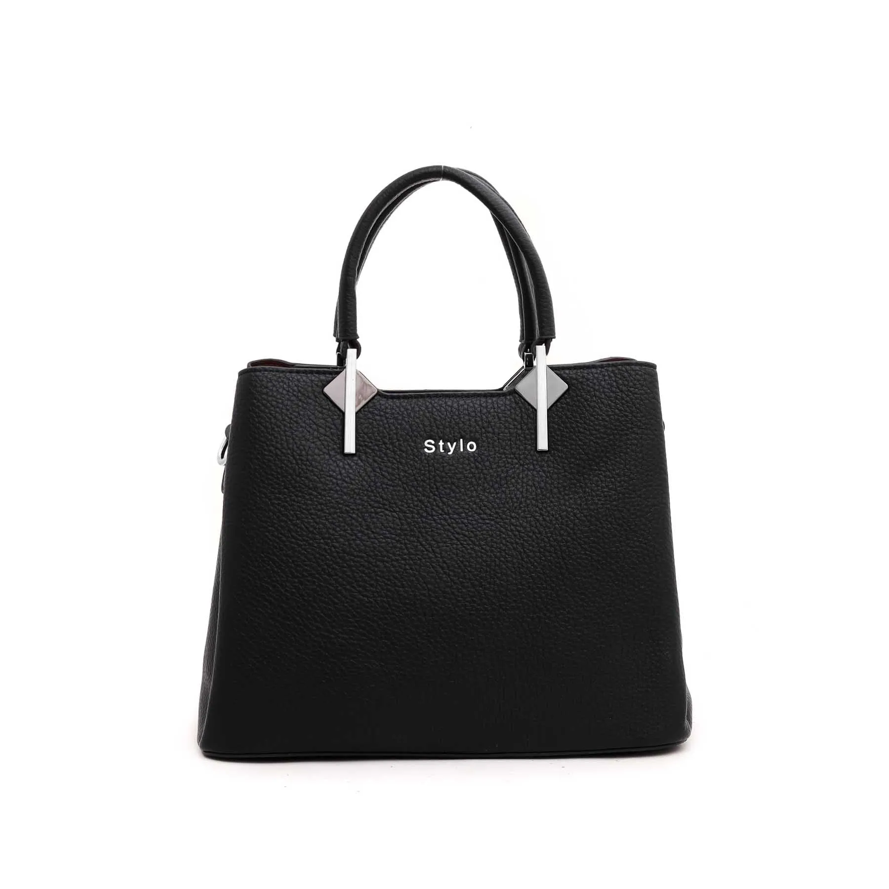 Black Formal Hand Bag P35972