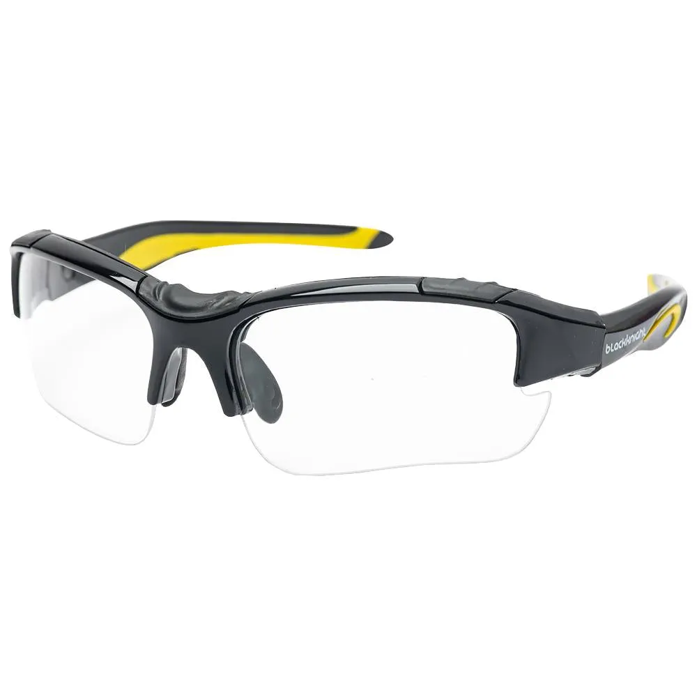 Black Knight Guardian Protective Eyewear - Black/Yellow