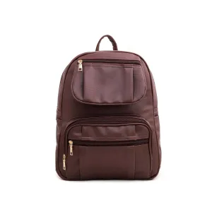 Brown Formal Backpack P47386