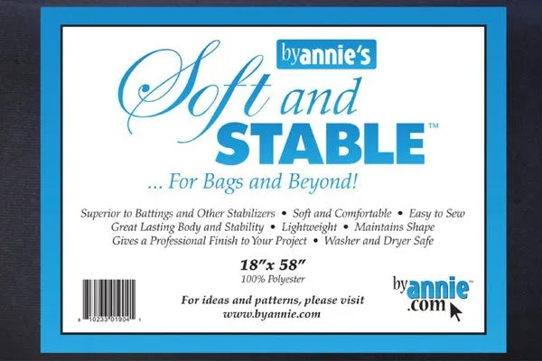 ByAnnie's Soft & Stable - Black - 18" X 58"