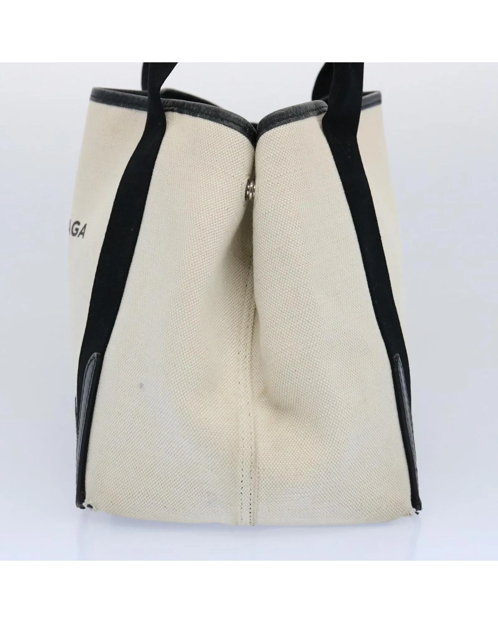 Canvas Tote Bag with Pouch by Balenciaga