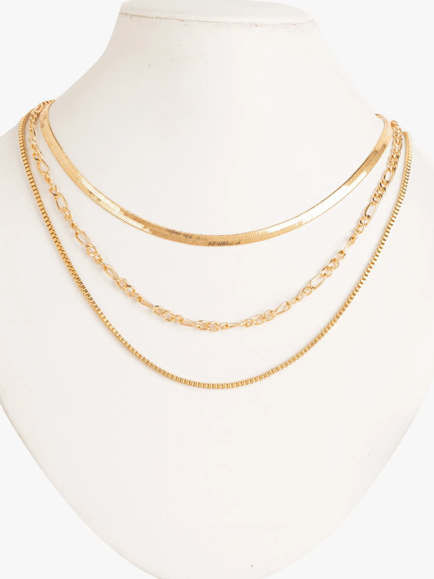 Chic Layered Gold Necklace