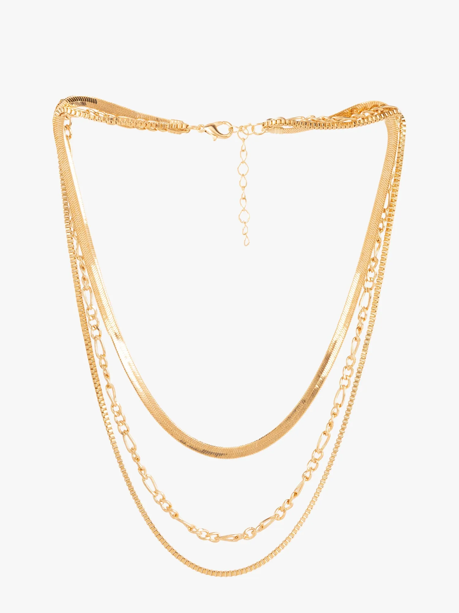 Chic Layered Gold Necklace