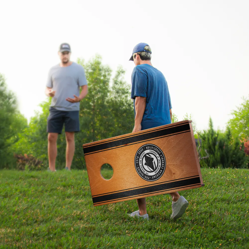 Classic Stripes Sig Pro Cornhole Boards