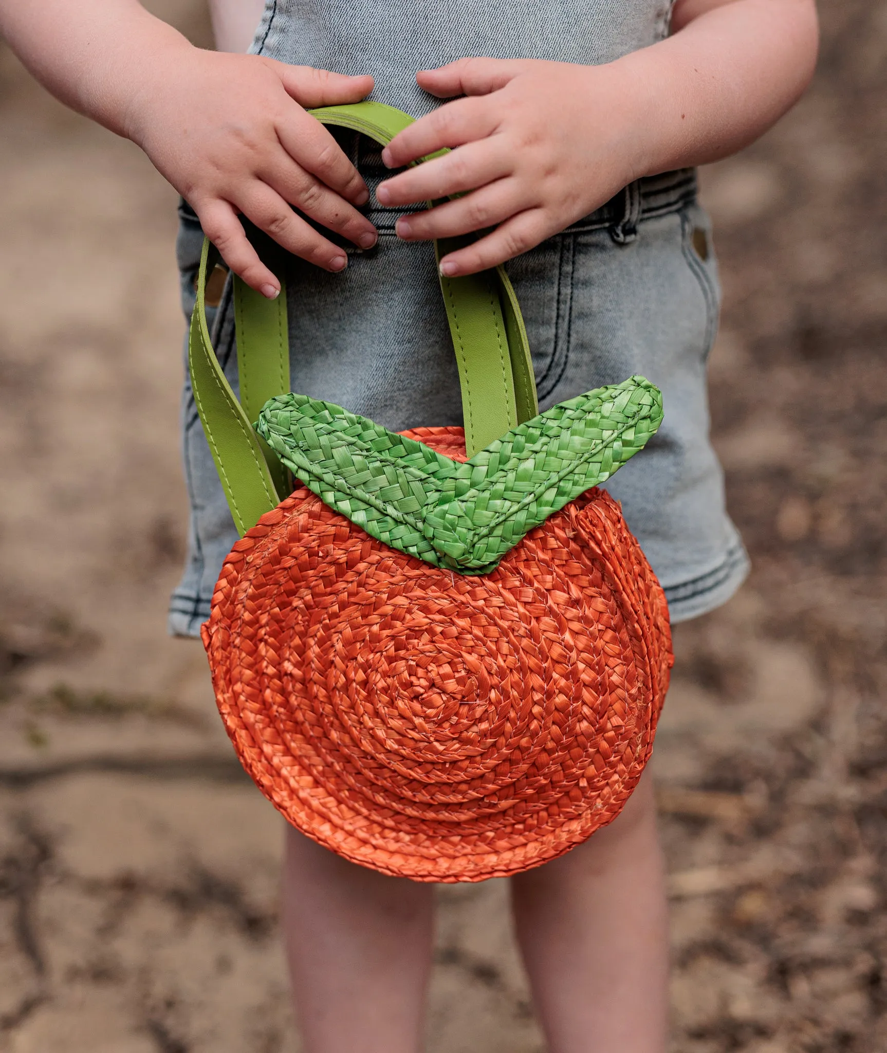 Clementine Straw Bag