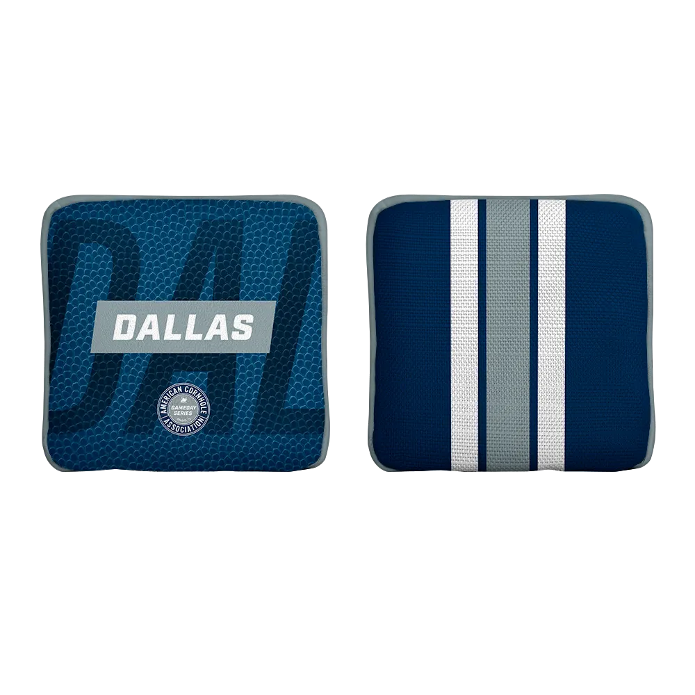 Dallas Football Gameday Stripes Synergy Edge Cornhole Bags