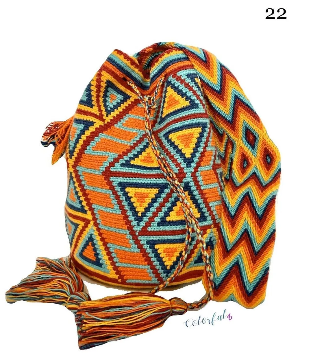 Desert Sunset Summer Bags - | Large Crochet Purses