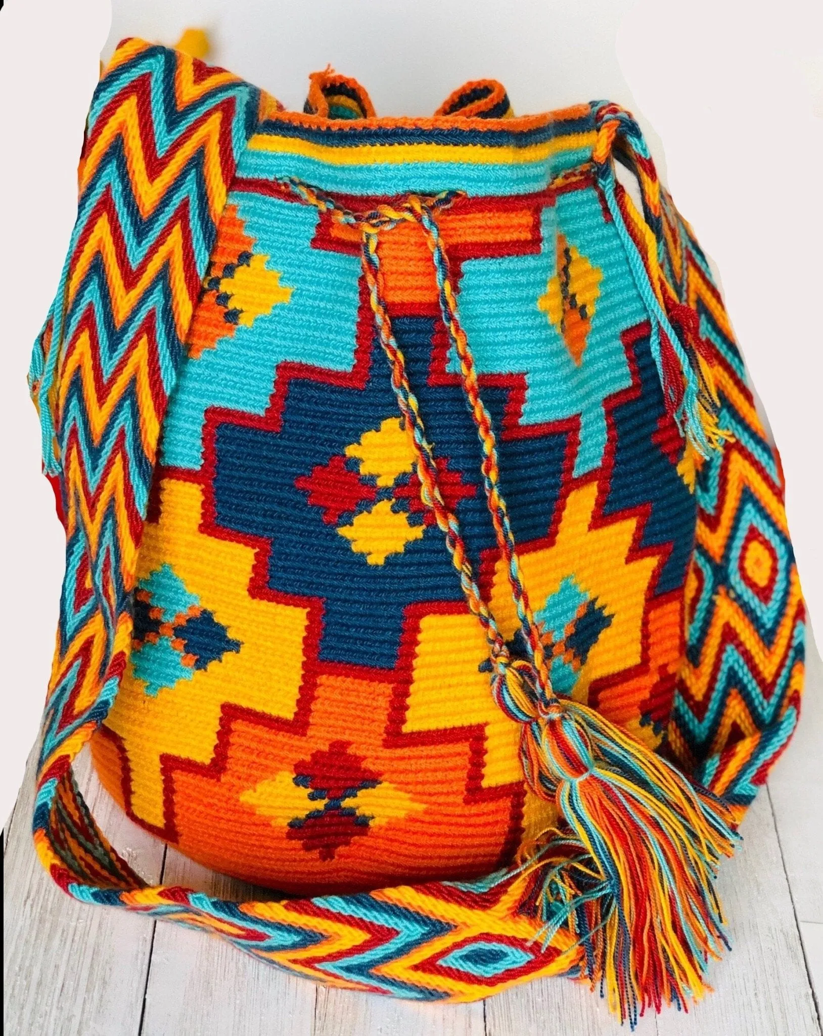 Desert Sunset Summer Bags - | Large Crochet Purses