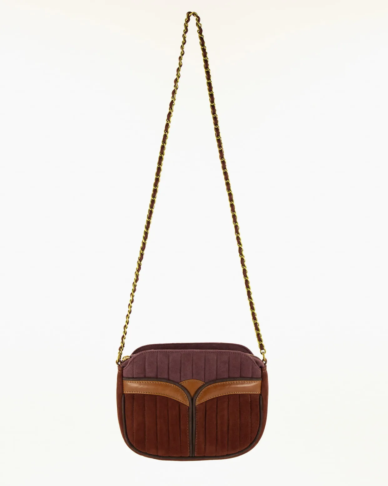 Divine Suede Bag in Fall Bloom