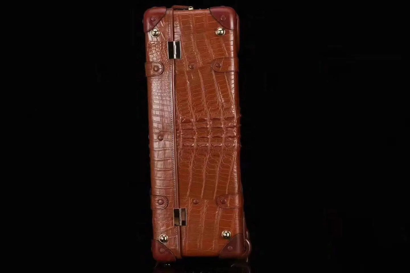 Fashion Genuine crocodile Skin Leather Luggage,Suitcase,Rolling case