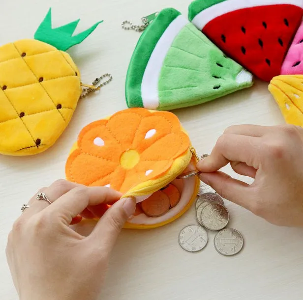 Fruity Coin Bags