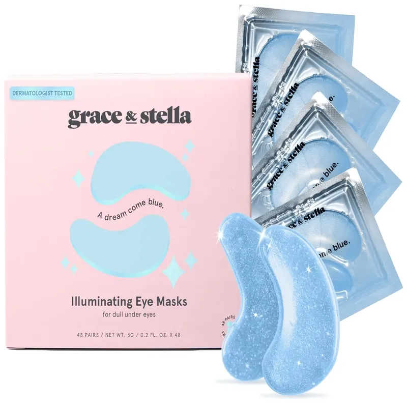 Gel Under Eye Patches - Reduce Dark Circles, Puffy Eyes, Undereye Bags, Wrinkles