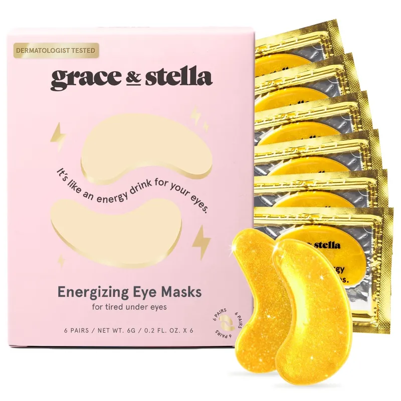 Gel Under Eye Patches - Reduce Dark Circles, Puffy Eyes, Undereye Bags, Wrinkles