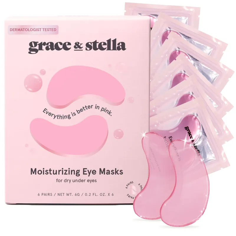 Gel Under Eye Patches - Reduce Dark Circles, Puffy Eyes, Undereye Bags, Wrinkles