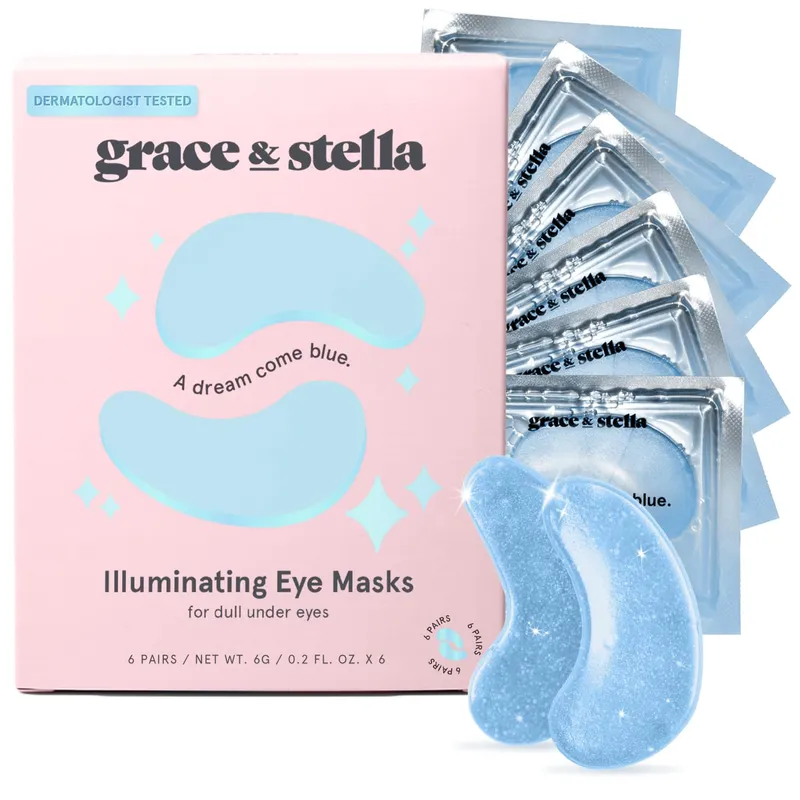 Gel Under Eye Patches - Reduce Dark Circles, Puffy Eyes, Undereye Bags, Wrinkles