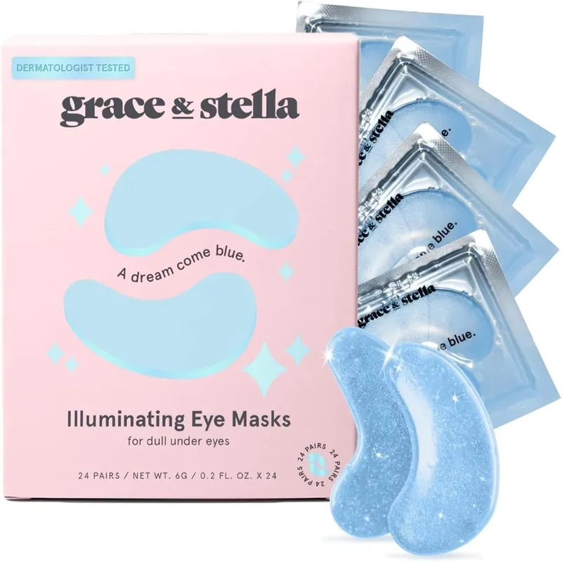 Gel Under Eye Patches - Reduce Dark Circles, Puffy Eyes, Undereye Bags, Wrinkles