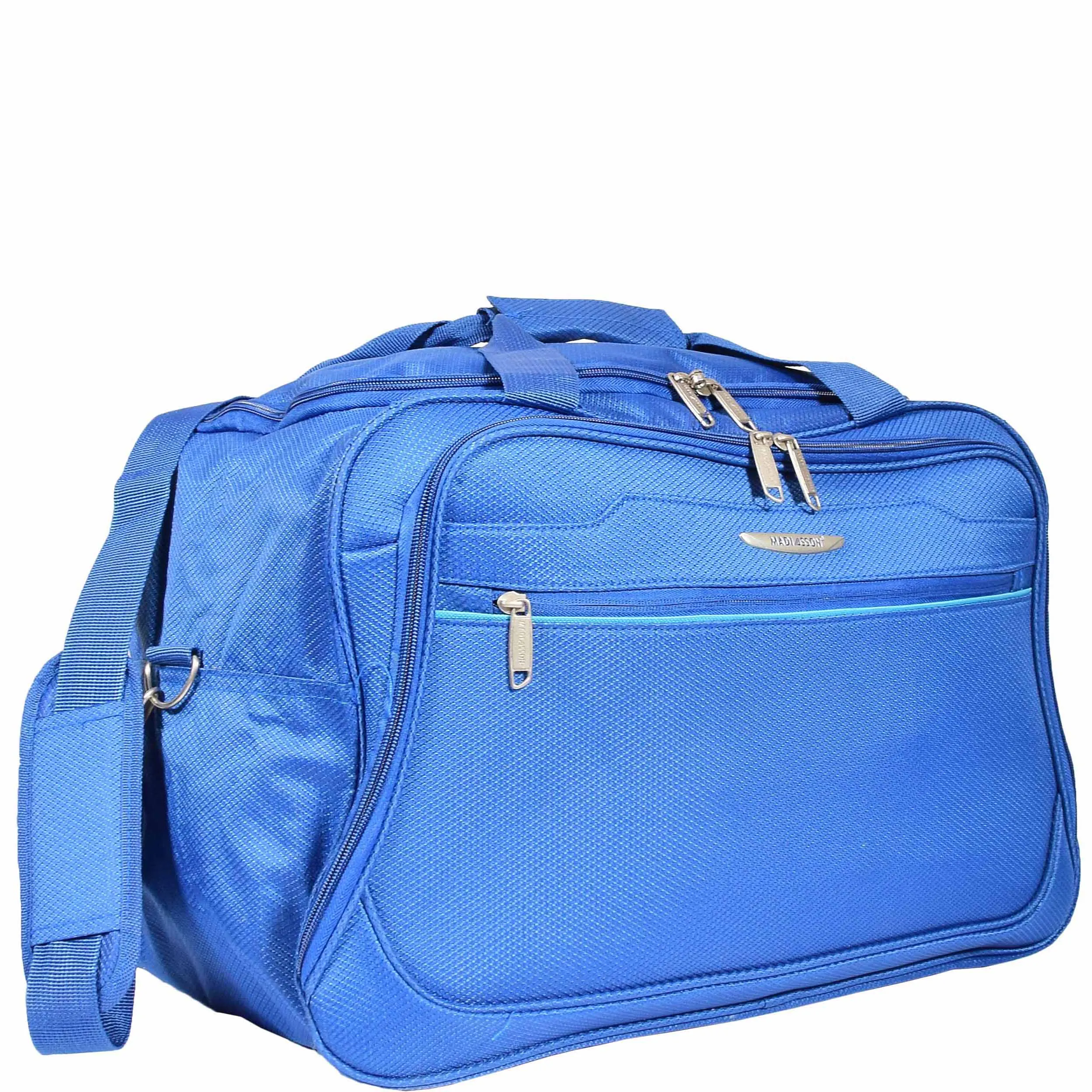 Holdall Travel Duffle Mid Size Bag Weekend HOL304 Blue