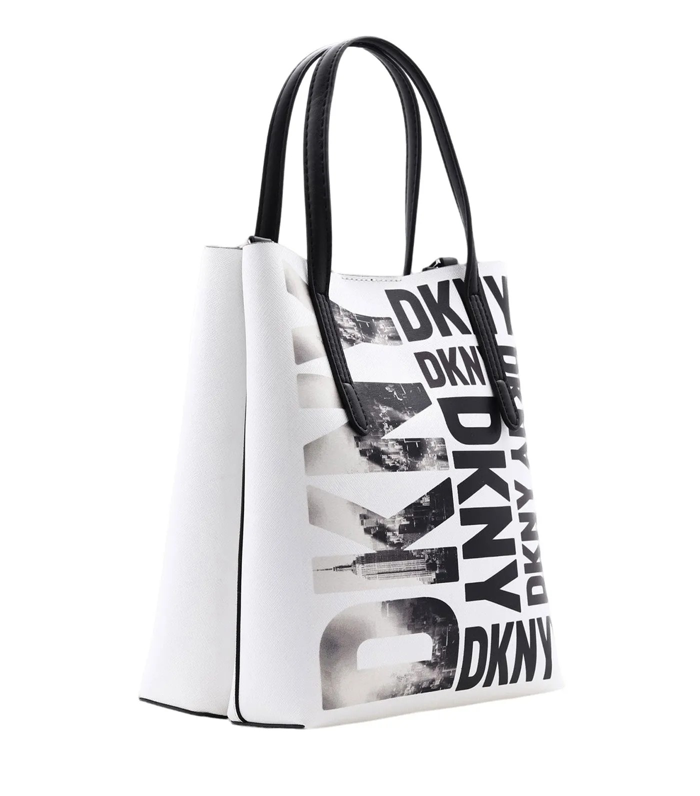 Ines Double Tote Optic White Combo