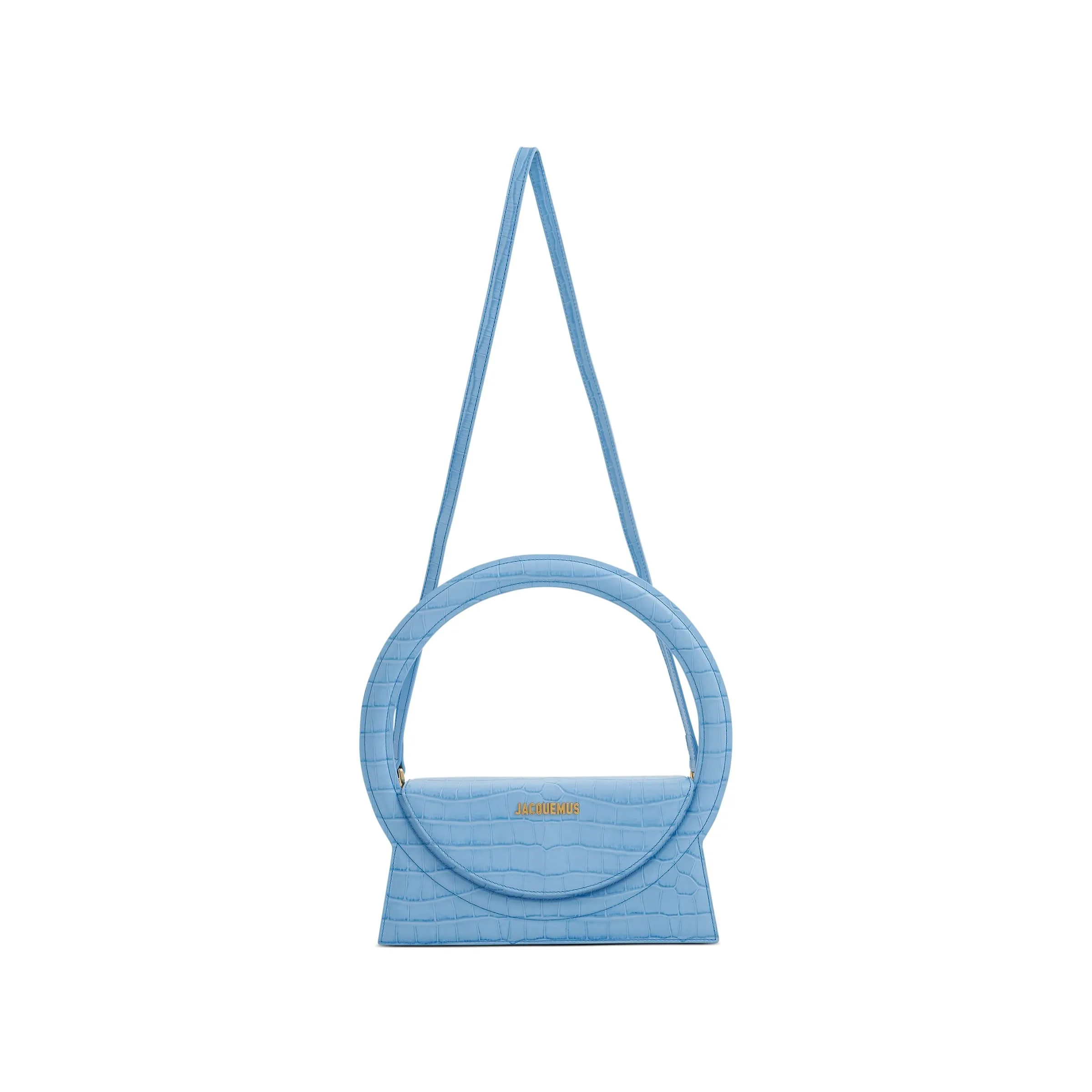 Le Sac Rond Circle Purse in Blue