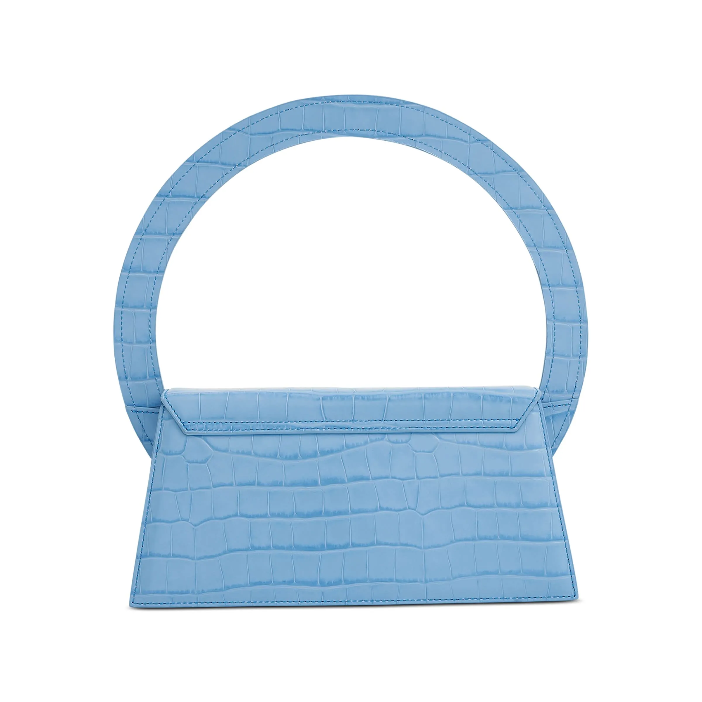 Le Sac Rond Circle Purse in Blue