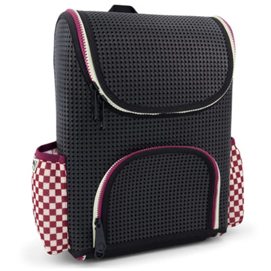 Light Plus Nine Checkered Brick Student Backpack