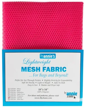 Lightweight Mesh Fabric - Lipstick