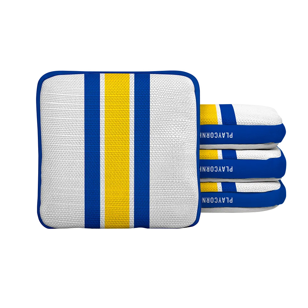 Los Angeles LAR Football Gameday Stripes Synergy Edge Cornhole Bags