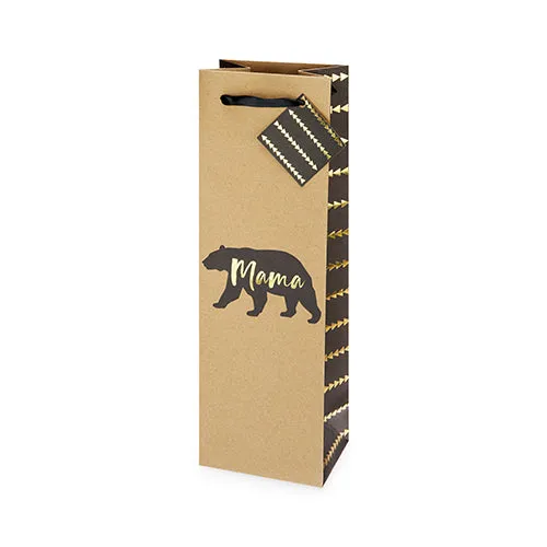 Mama Bear Single-Bottle Wine Bag by Cakewalk