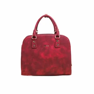 Maroon Formal Hand Bag P36132