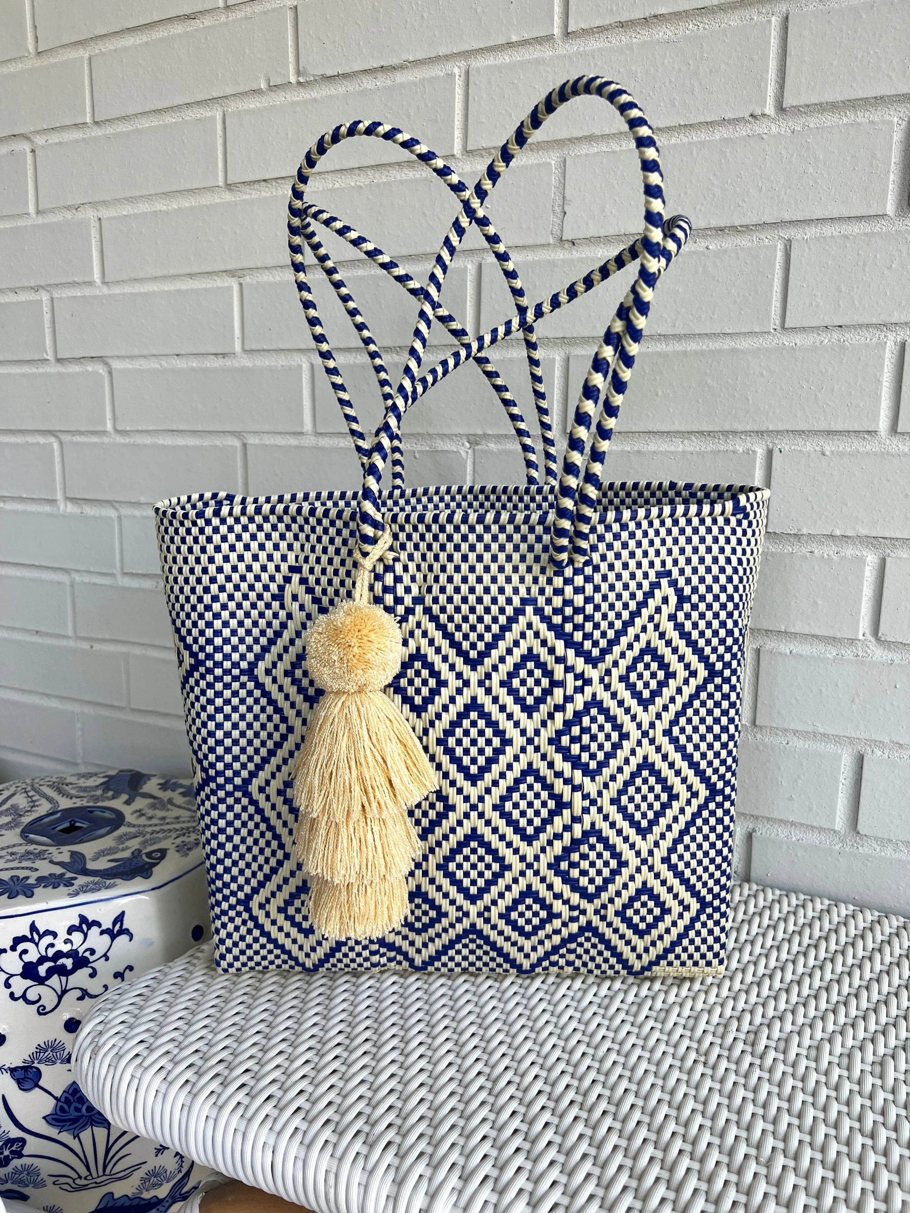 Medium Oaxaca Handwoven Beach Bag