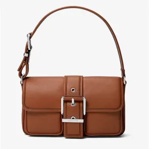 Michael Michael Kors Colby Medium Leather Bag, Brown