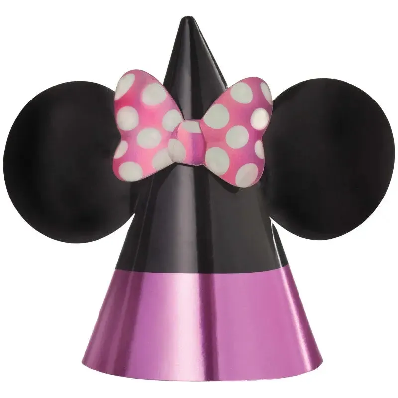 Minnie Mouse Forever Party Hats - 8 Pkt