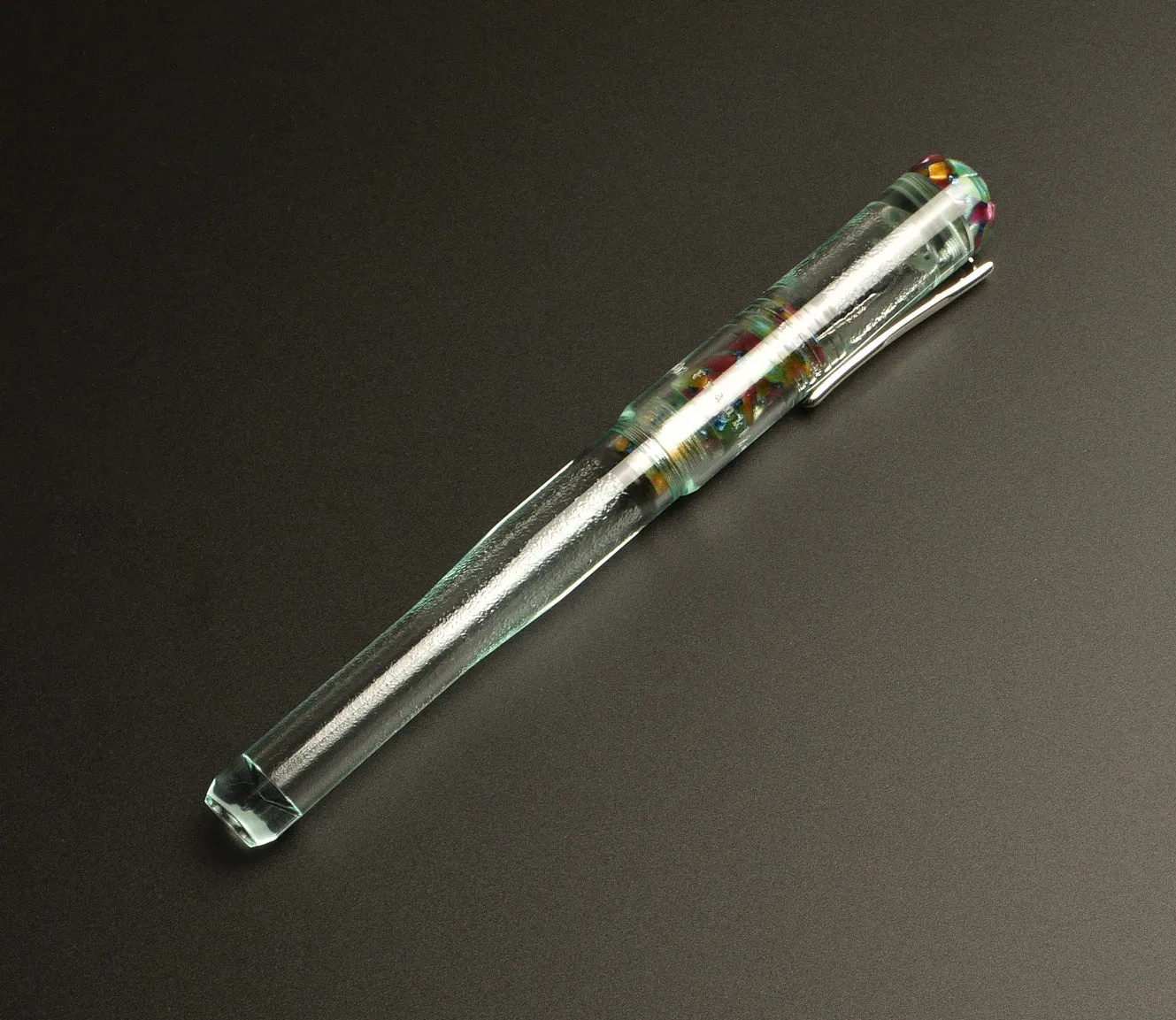 Model 02 Intrinsic Fountain Pen - Antique Glass & Cathedral SE