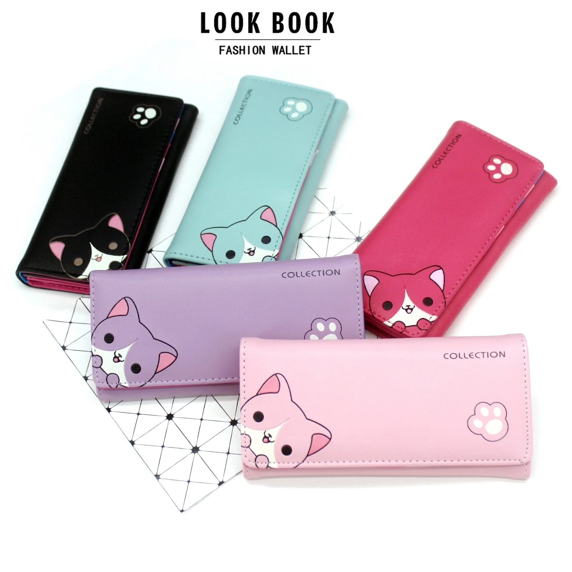 Neko Cat Fashion Wallet