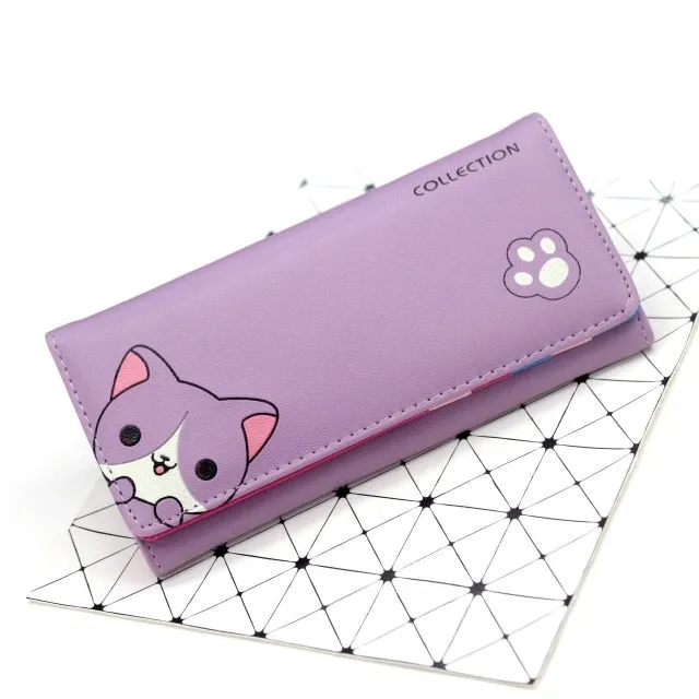 Neko Cat Fashion Wallet