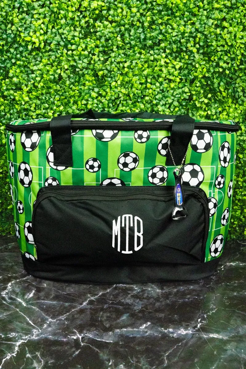 NGIL Here For The Goals and Black Cooler Tote with Lid