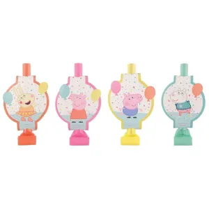 Peppa Pig Confetti Party Blowouts - 8 Pkt